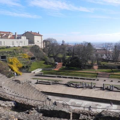 visites guidées, Photo du théâtre Antique de Lyon