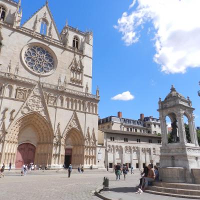 visites guidées, Photo de la Cathédrale Saint Jean à Lyon