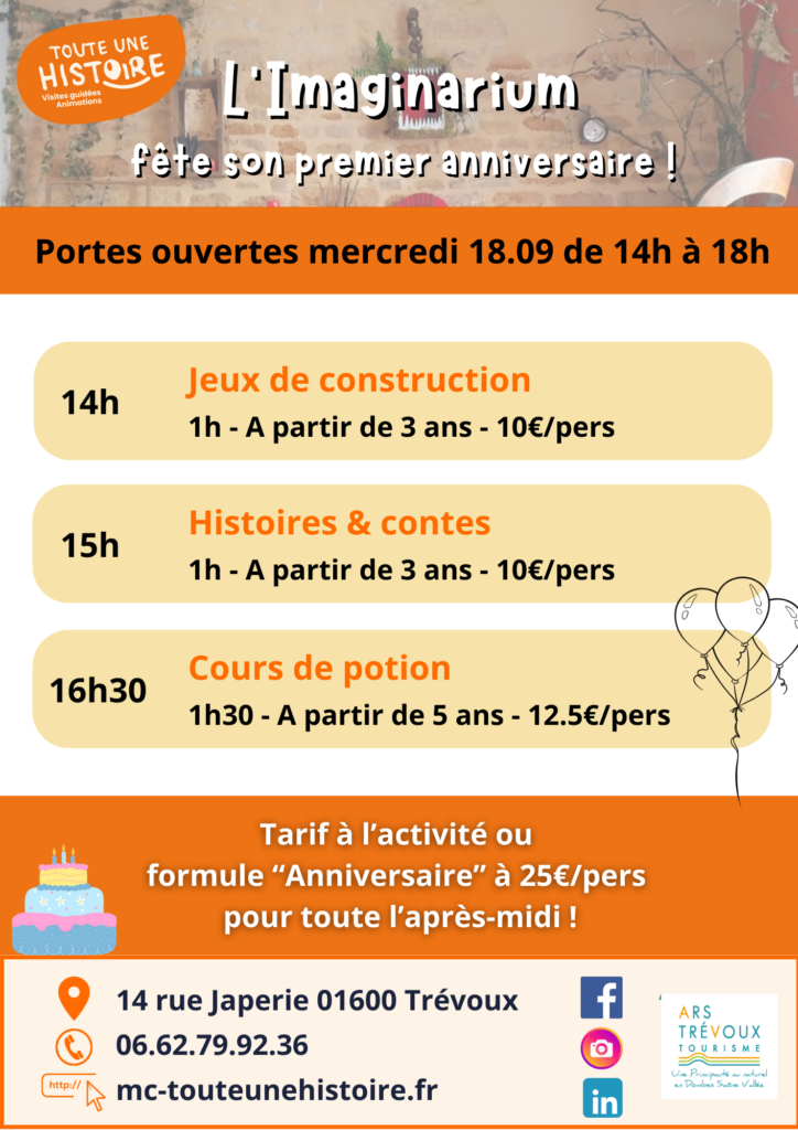 Flyer anniversaire