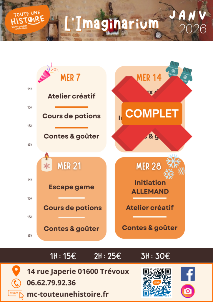 Les Mercredis à l'Imaginarium_Janvier 2026