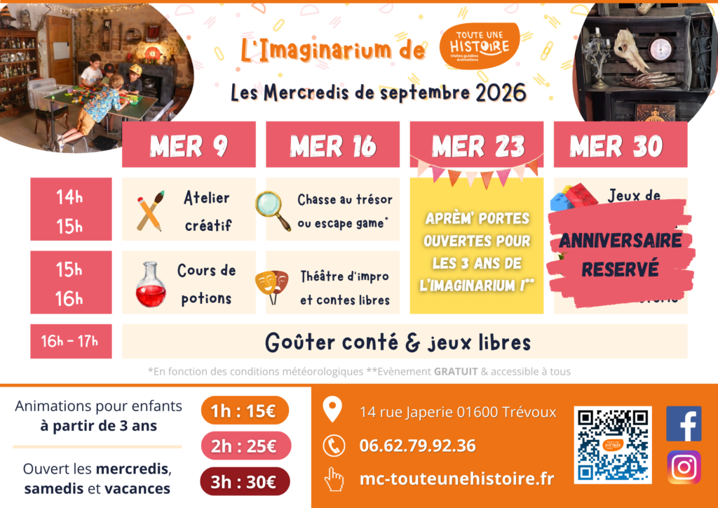 L'Imaginarium de Toute une Histoire à Trévoux