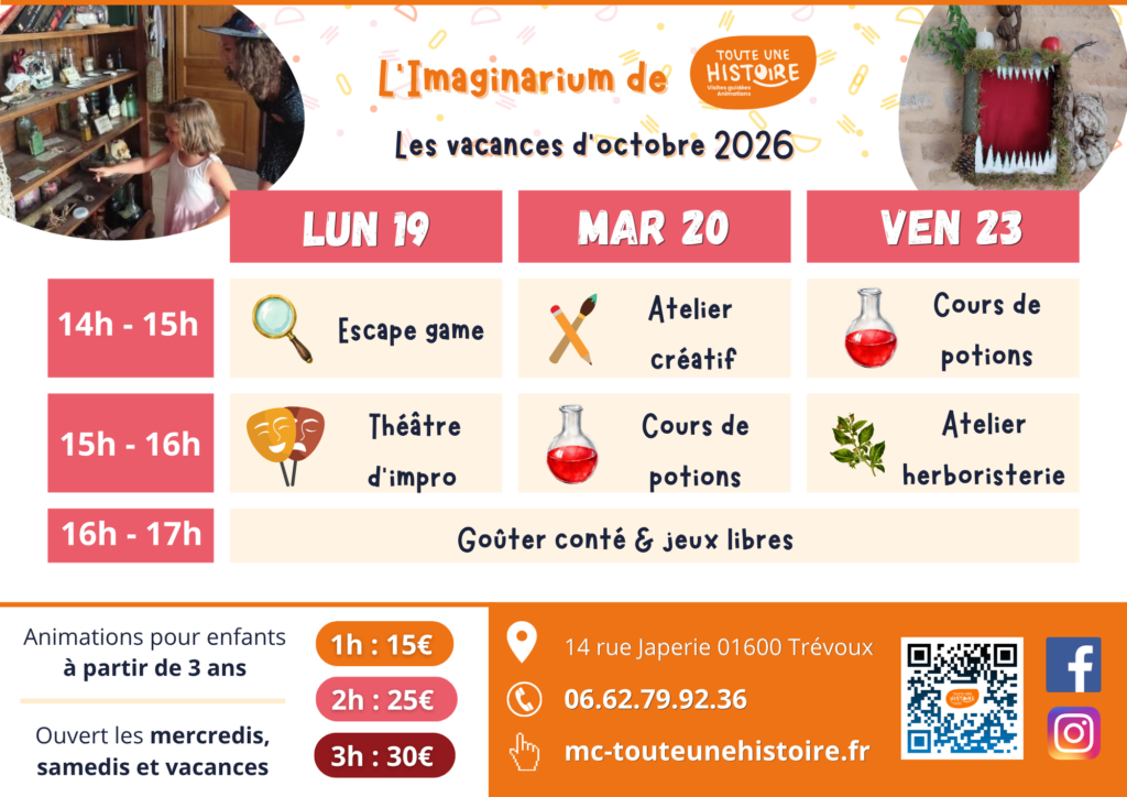 L'Imaginarium de Toute une Histoire à Trévoux