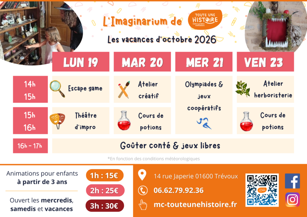 L'Imaginarium de Toute une Histoire à Trévoux