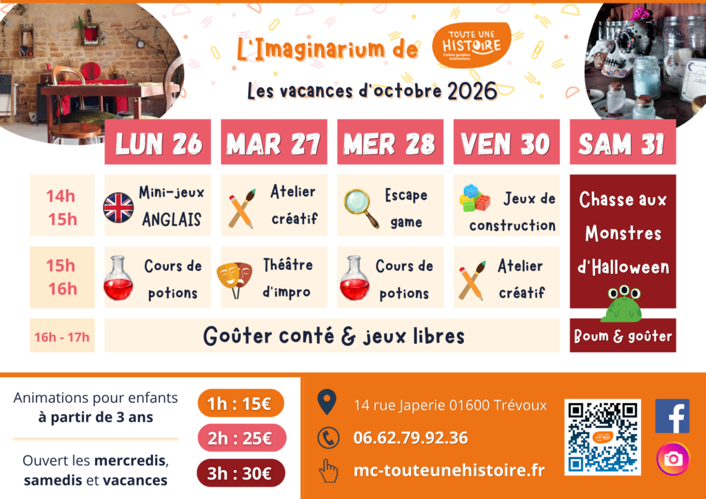 L'Imaginarium de Toute une Histoire à Trévoux
