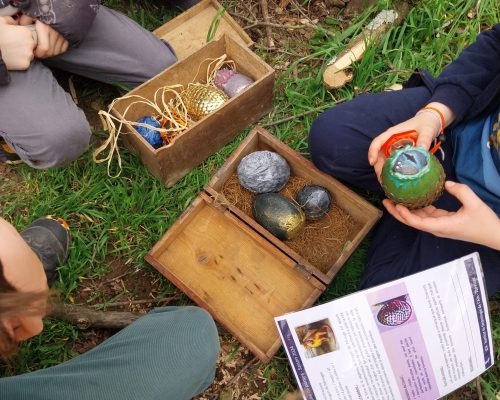 Chasse aux oeufs de dragons à Trévoux 07 avril 2024