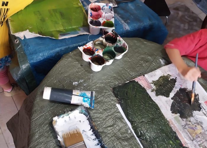 Atelier bricolatif "Maison hantée" à l'Imaginarium de Toute une Histoire, Trévoux